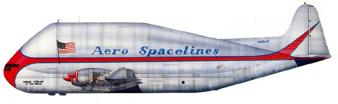 самолет Aero Spacelines B-377 Guppy