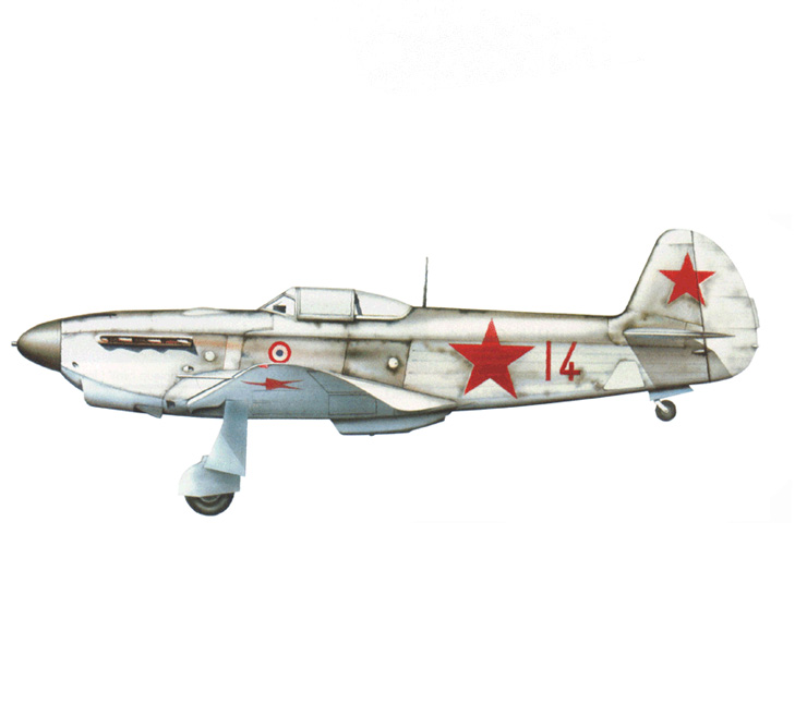 ЯК-1 Военный самолет СССР второй мировой